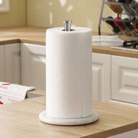Modern Adjustable Free Standing Polished Chrome Paper Towel Holder