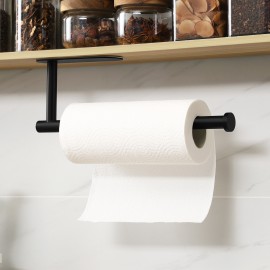 Paper Towel Holder Under Cabinet or Wall Mount Black Brass -  Canada